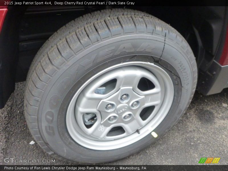 Deep Cherry Red Crystal Pearl / Dark Slate Gray 2015 Jeep Patriot Sport 4x4