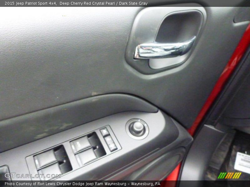 Deep Cherry Red Crystal Pearl / Dark Slate Gray 2015 Jeep Patriot Sport 4x4