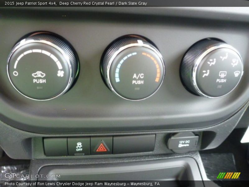 Deep Cherry Red Crystal Pearl / Dark Slate Gray 2015 Jeep Patriot Sport 4x4