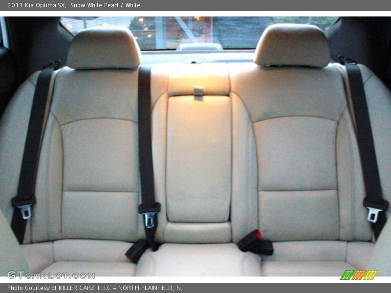 Snow White Pearl / White 2013 Kia Optima SX