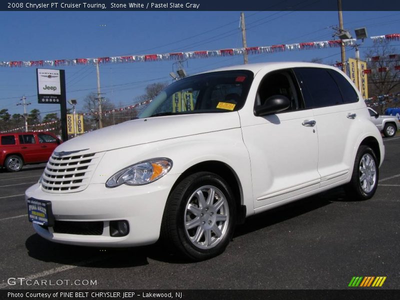 Stone White / Pastel Slate Gray 2008 Chrysler PT Cruiser Touring