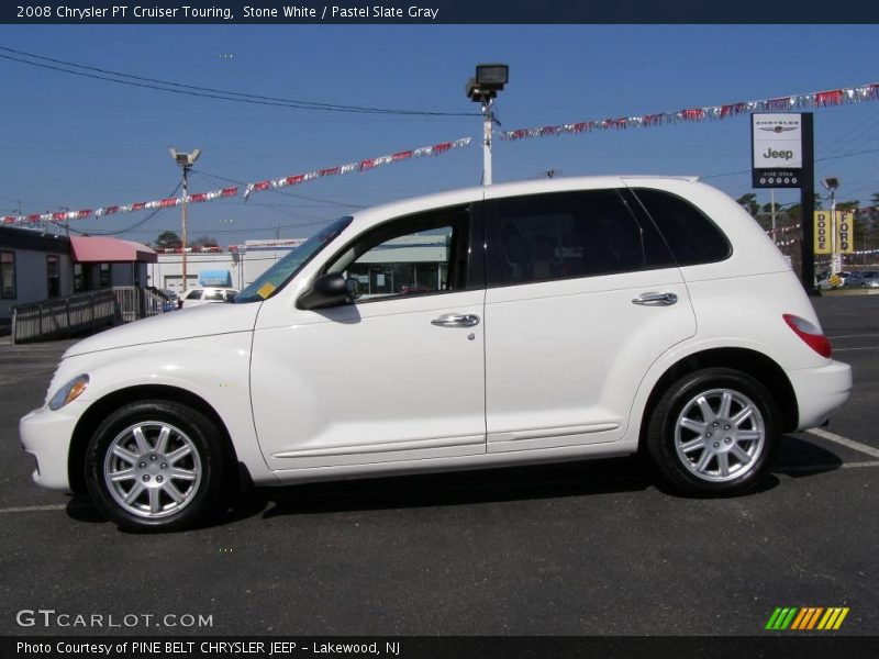 Stone White / Pastel Slate Gray 2008 Chrysler PT Cruiser Touring