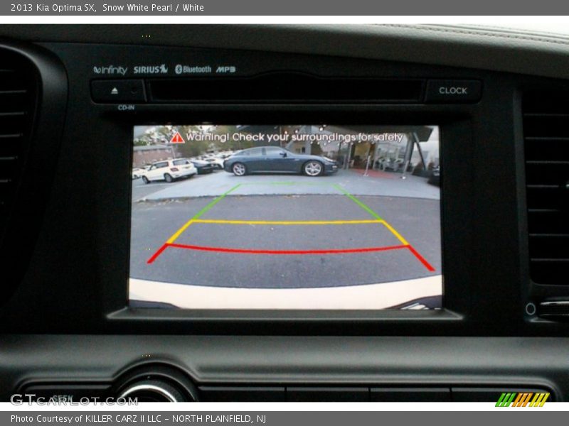 Snow White Pearl / White 2013 Kia Optima SX