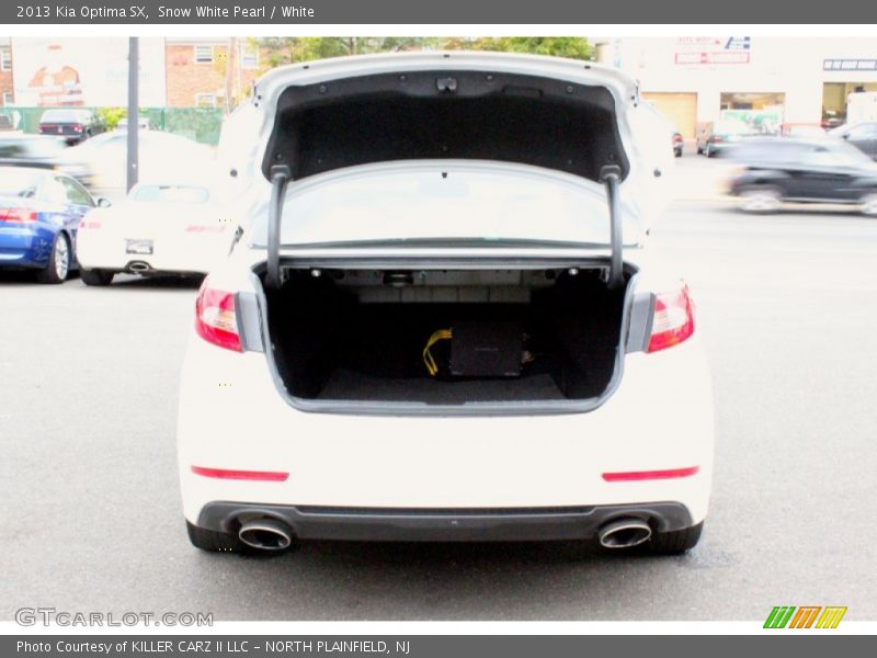 Snow White Pearl / White 2013 Kia Optima SX