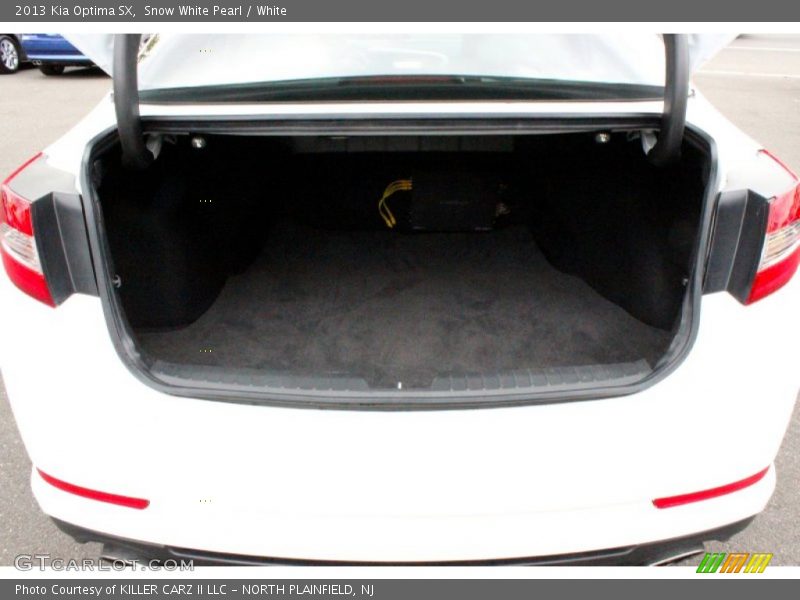 Snow White Pearl / White 2013 Kia Optima SX