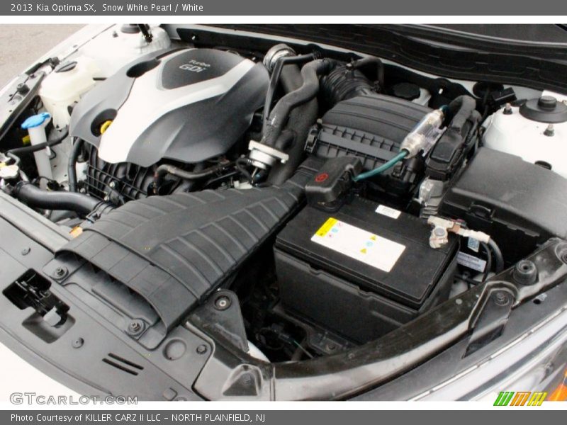 Snow White Pearl / White 2013 Kia Optima SX