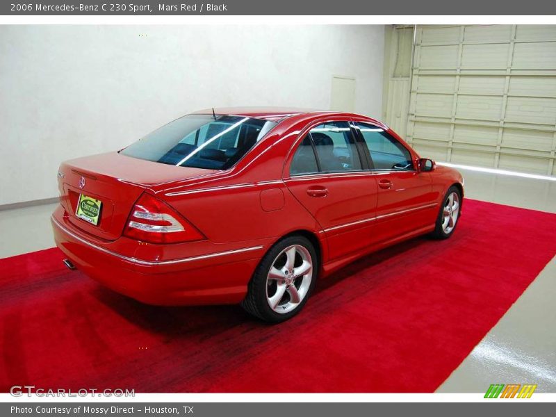 Mars Red / Black 2006 Mercedes-Benz C 230 Sport