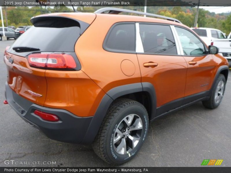  2015 Cherokee Trailhawk 4x4 Mango Tango Pearl