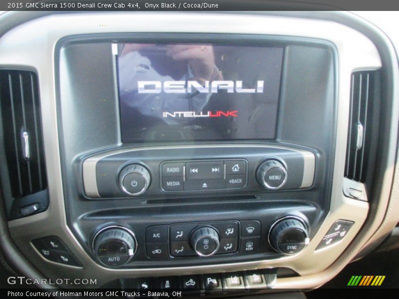 Controls of 2015 Sierra 1500 Denali Crew Cab 4x4