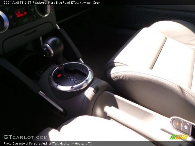 Moro Blue Pearl Effect / Aviator Grey 2004 Audi TT 1.8T Roadster