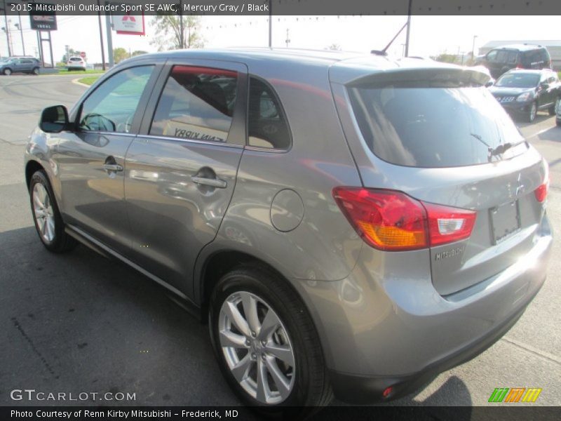 Mercury Gray / Black 2015 Mitsubishi Outlander Sport SE AWC