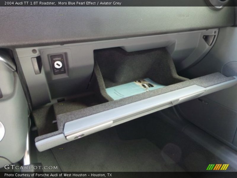 Moro Blue Pearl Effect / Aviator Grey 2004 Audi TT 1.8T Roadster