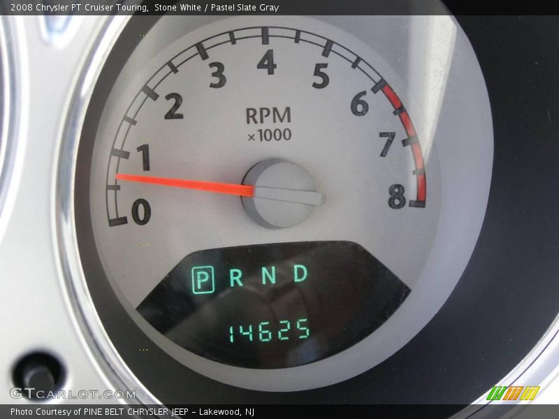 Stone White / Pastel Slate Gray 2008 Chrysler PT Cruiser Touring