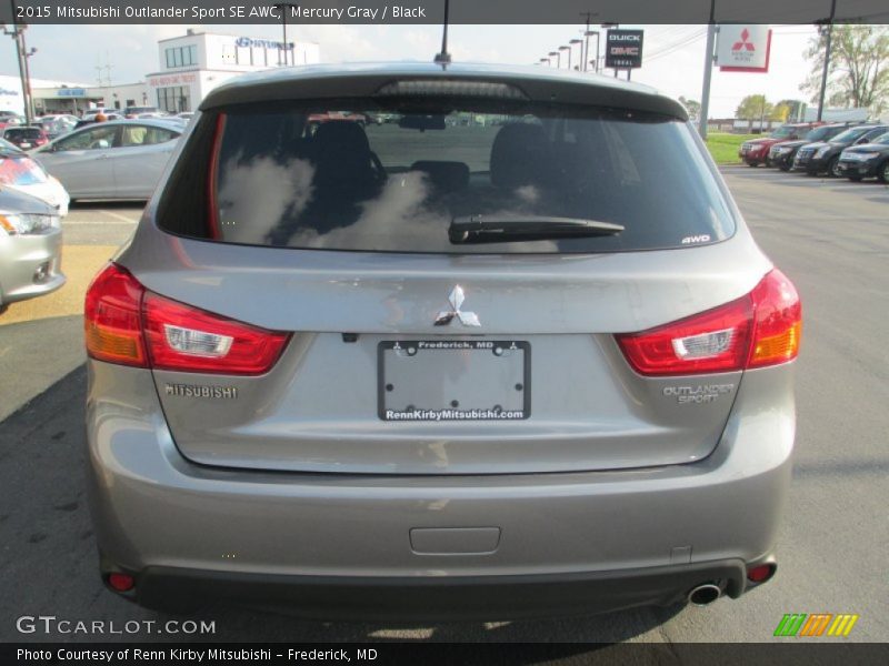 Mercury Gray / Black 2015 Mitsubishi Outlander Sport SE AWC