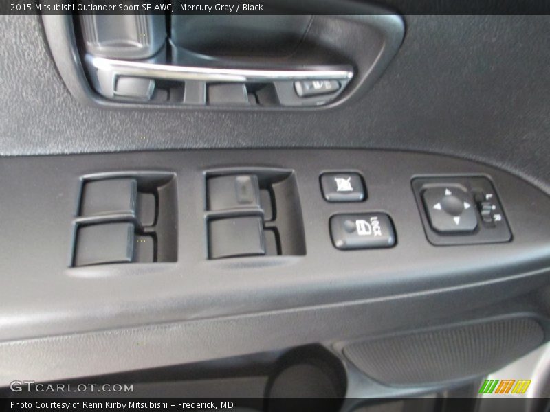 Mercury Gray / Black 2015 Mitsubishi Outlander Sport SE AWC