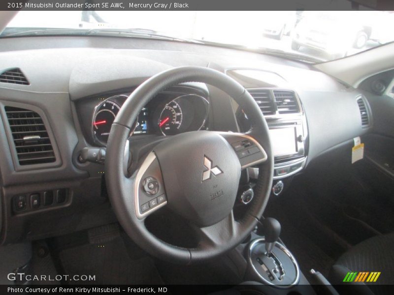 Mercury Gray / Black 2015 Mitsubishi Outlander Sport SE AWC