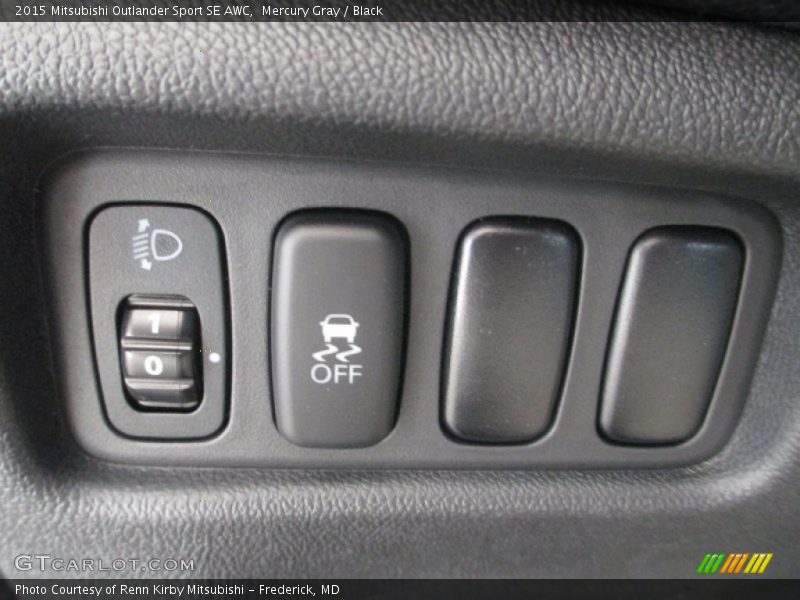 Mercury Gray / Black 2015 Mitsubishi Outlander Sport SE AWC