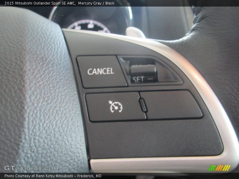 Mercury Gray / Black 2015 Mitsubishi Outlander Sport SE AWC