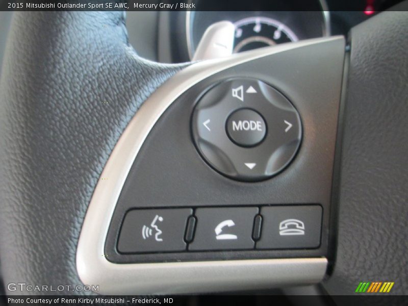 Mercury Gray / Black 2015 Mitsubishi Outlander Sport SE AWC