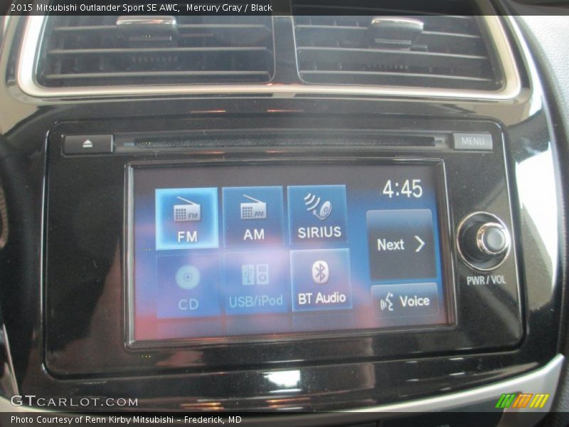 Mercury Gray / Black 2015 Mitsubishi Outlander Sport SE AWC