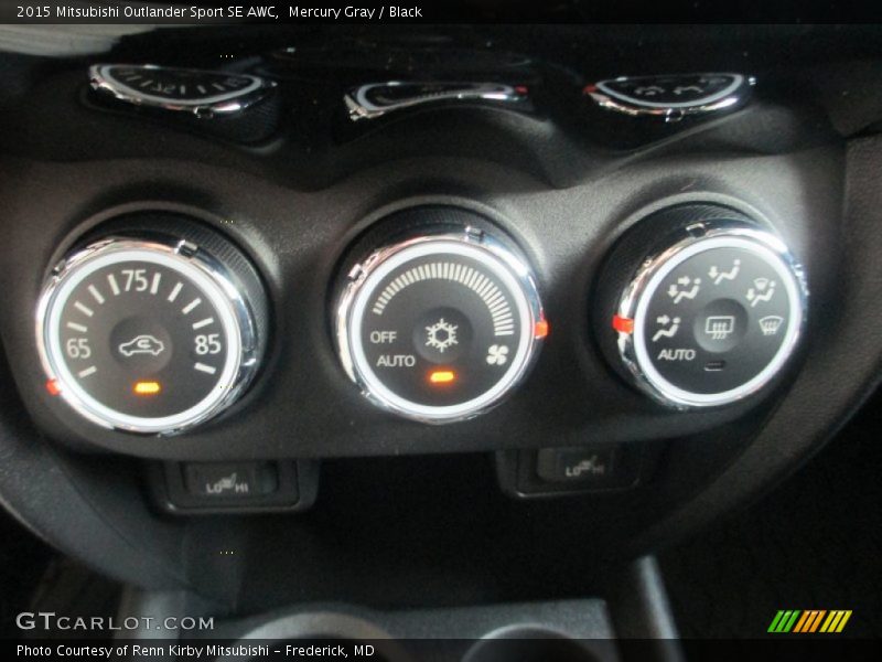 Mercury Gray / Black 2015 Mitsubishi Outlander Sport SE AWC