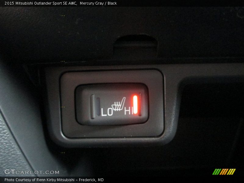 Mercury Gray / Black 2015 Mitsubishi Outlander Sport SE AWC