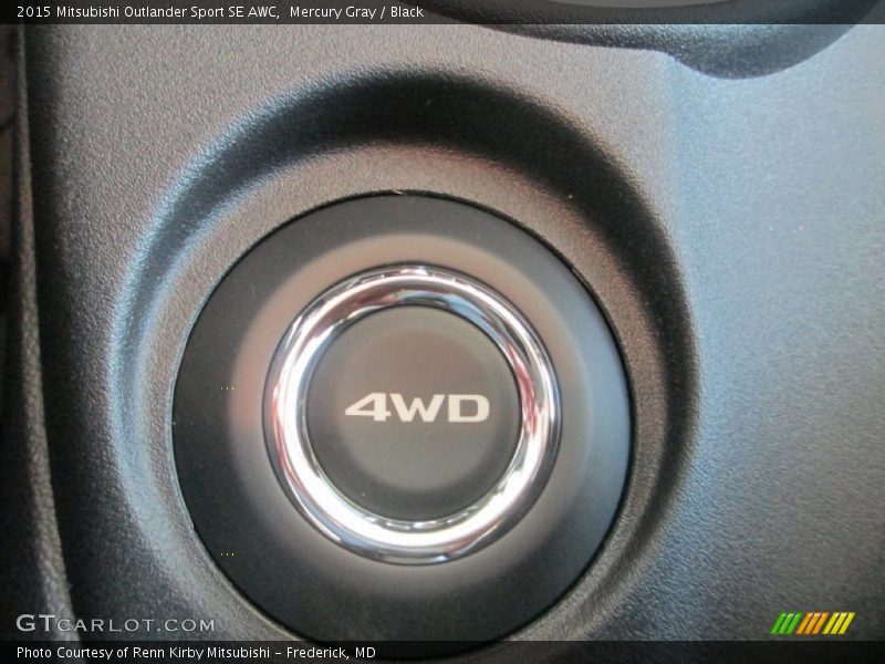 Mercury Gray / Black 2015 Mitsubishi Outlander Sport SE AWC