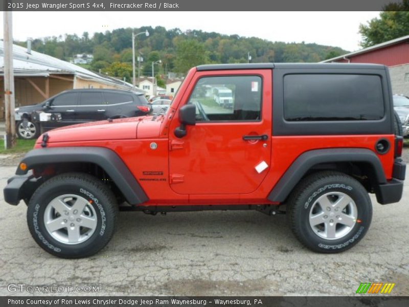  2015 Wrangler Sport S 4x4 Firecracker Red