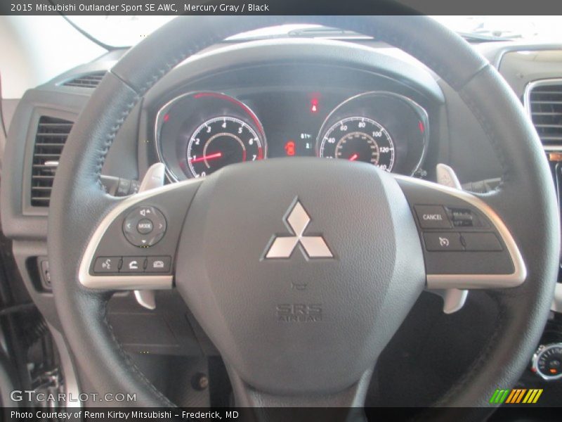Mercury Gray / Black 2015 Mitsubishi Outlander Sport SE AWC
