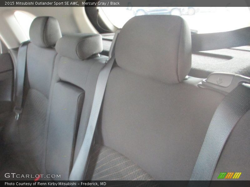 Mercury Gray / Black 2015 Mitsubishi Outlander Sport SE AWC