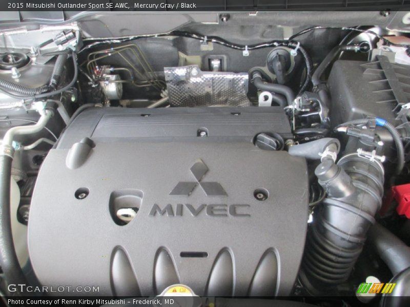 Mercury Gray / Black 2015 Mitsubishi Outlander Sport SE AWC
