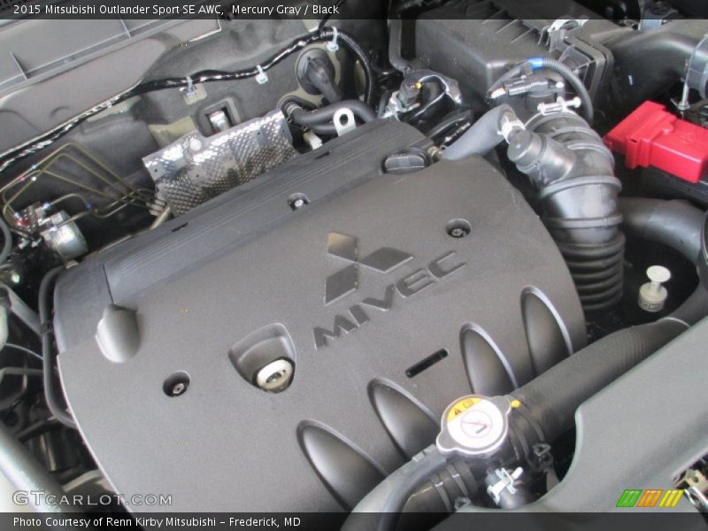 Mercury Gray / Black 2015 Mitsubishi Outlander Sport SE AWC