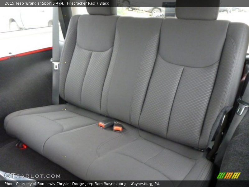 Firecracker Red / Black 2015 Jeep Wrangler Sport S 4x4