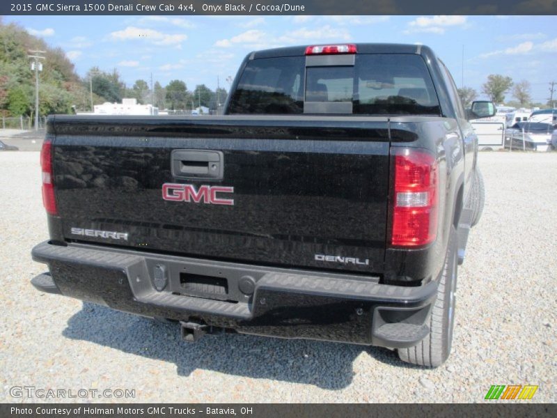 Onyx Black / Cocoa/Dune 2015 GMC Sierra 1500 Denali Crew Cab 4x4