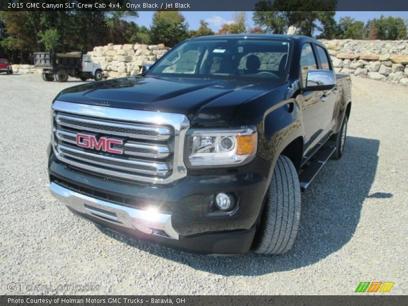 Onyx Black / Jet Black 2015 GMC Canyon SLT Crew Cab 4x4