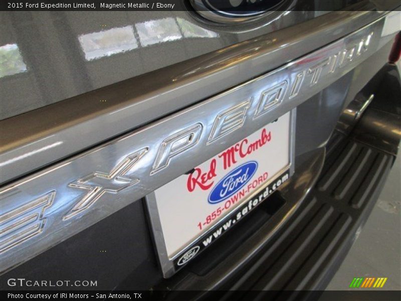 Magnetic Metallic / Ebony 2015 Ford Expedition Limited