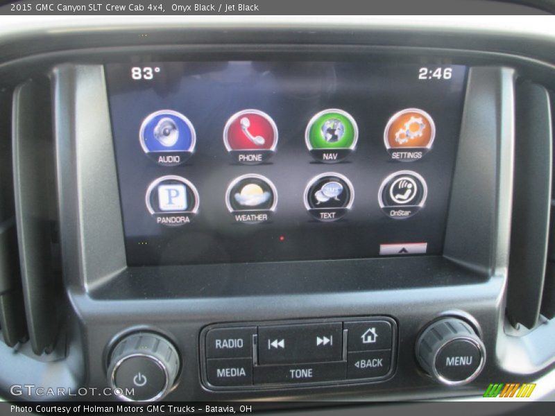 Onyx Black / Jet Black 2015 GMC Canyon SLT Crew Cab 4x4