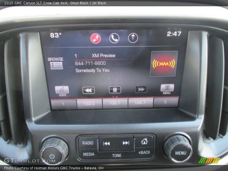 Onyx Black / Jet Black 2015 GMC Canyon SLT Crew Cab 4x4