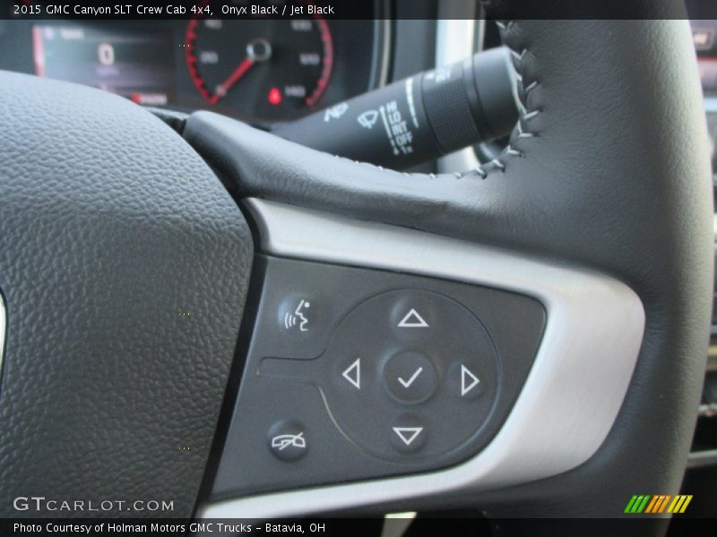 Controls of 2015 Canyon SLT Crew Cab 4x4