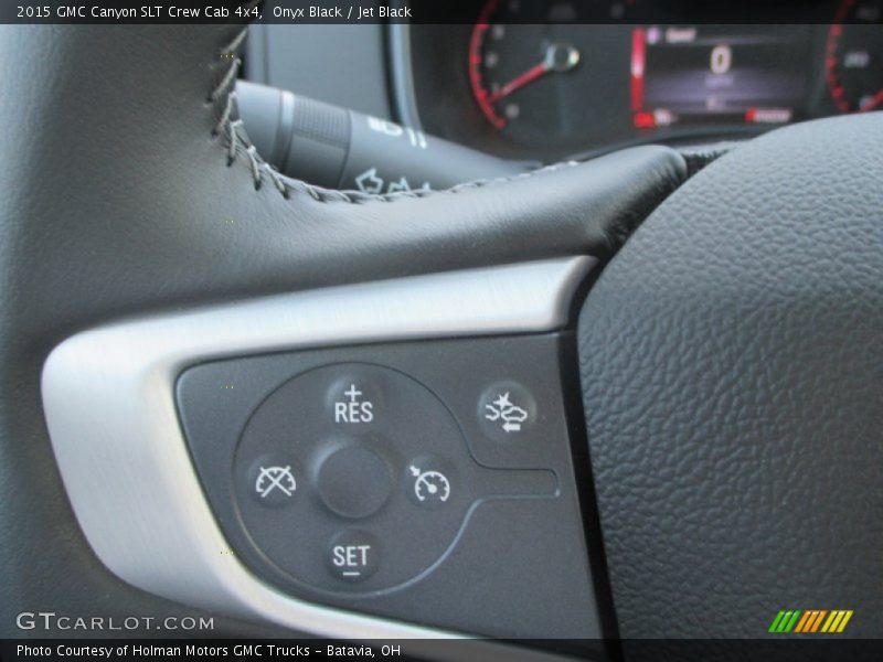Controls of 2015 Canyon SLT Crew Cab 4x4