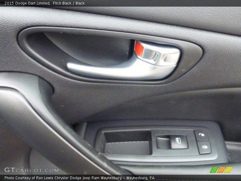 Pitch Black / Black 2015 Dodge Dart Limited