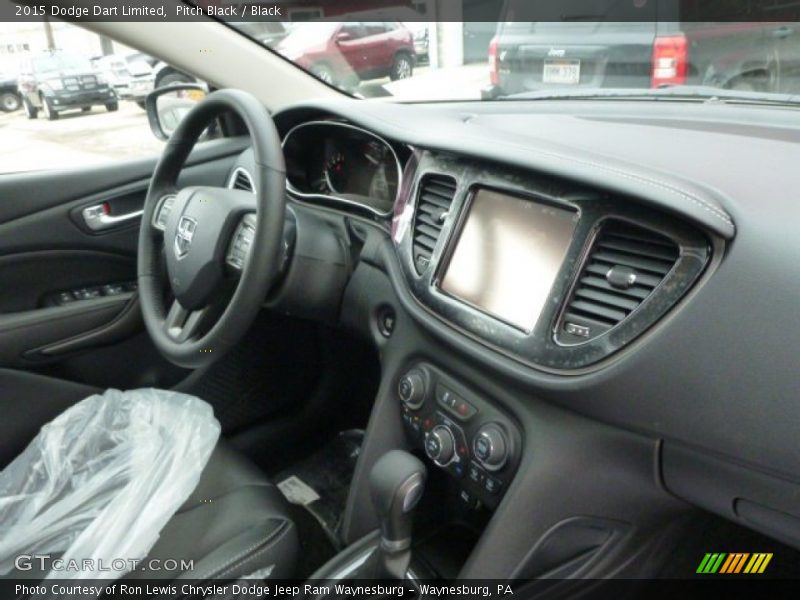 Pitch Black / Black 2015 Dodge Dart Limited