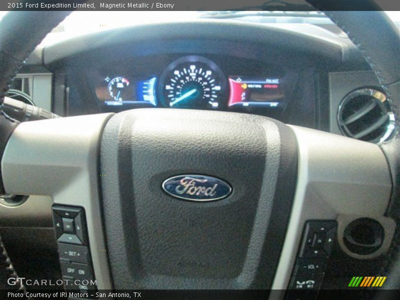 Magnetic Metallic / Ebony 2015 Ford Expedition Limited
