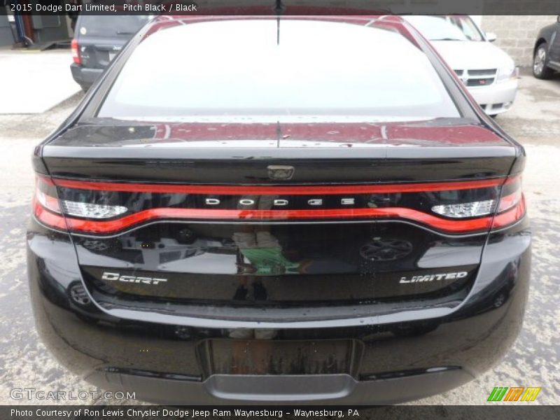 Pitch Black / Black 2015 Dodge Dart Limited