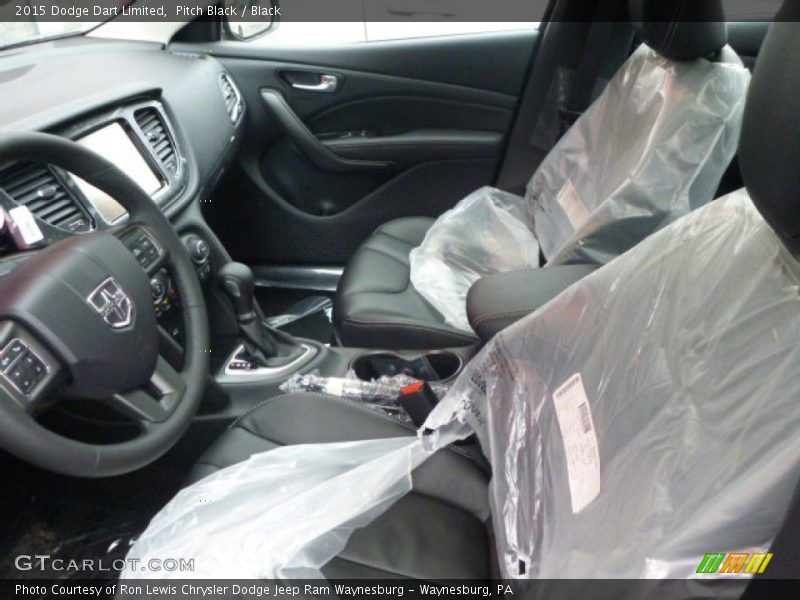 Pitch Black / Black 2015 Dodge Dart Limited