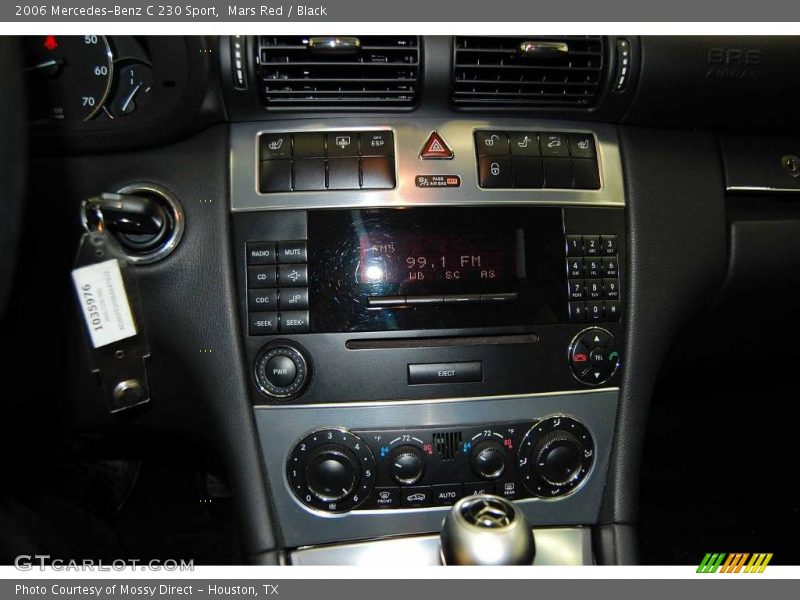 Mars Red / Black 2006 Mercedes-Benz C 230 Sport