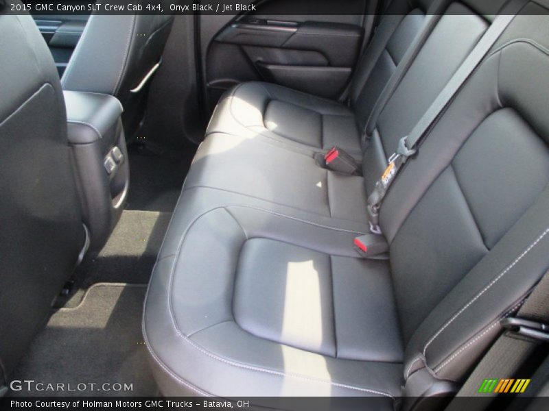 Rear Seat of 2015 Canyon SLT Crew Cab 4x4