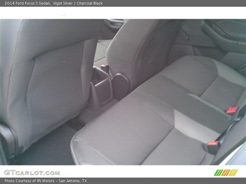 Ingot Silver / Charcoal Black 2014 Ford Focus S Sedan