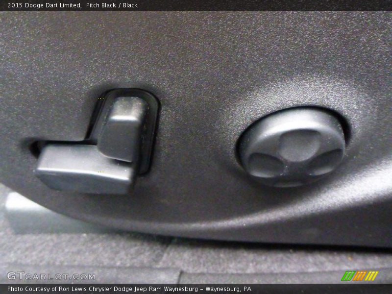 Pitch Black / Black 2015 Dodge Dart Limited