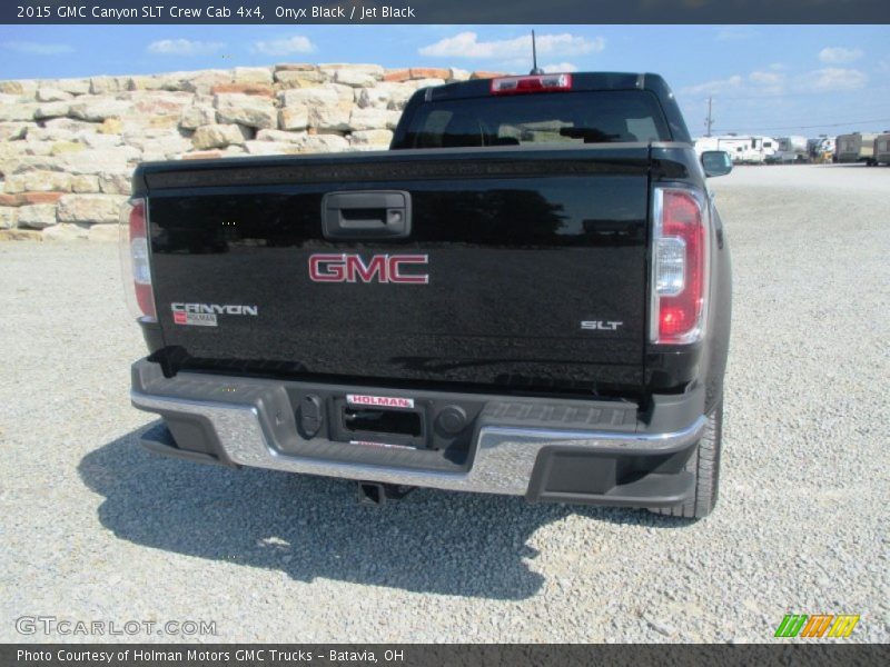 Onyx Black / Jet Black 2015 GMC Canyon SLT Crew Cab 4x4